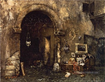 Le magasin d’antiquités William Merritt Chase Peinture à l'huile